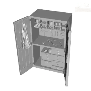 Fitters Cupboard 2742