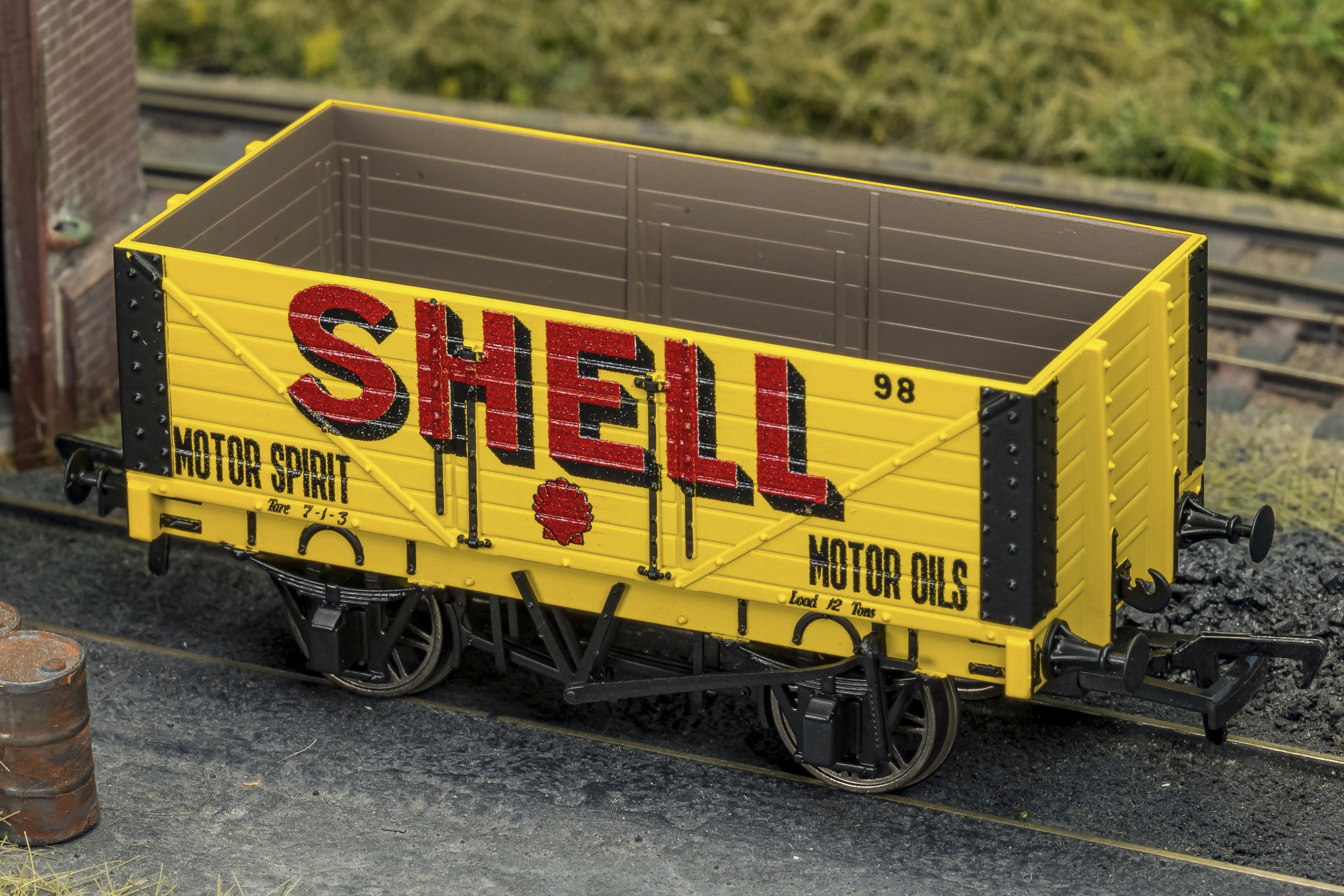 Shell Motor Spirit Open Wagon - OO Gauge