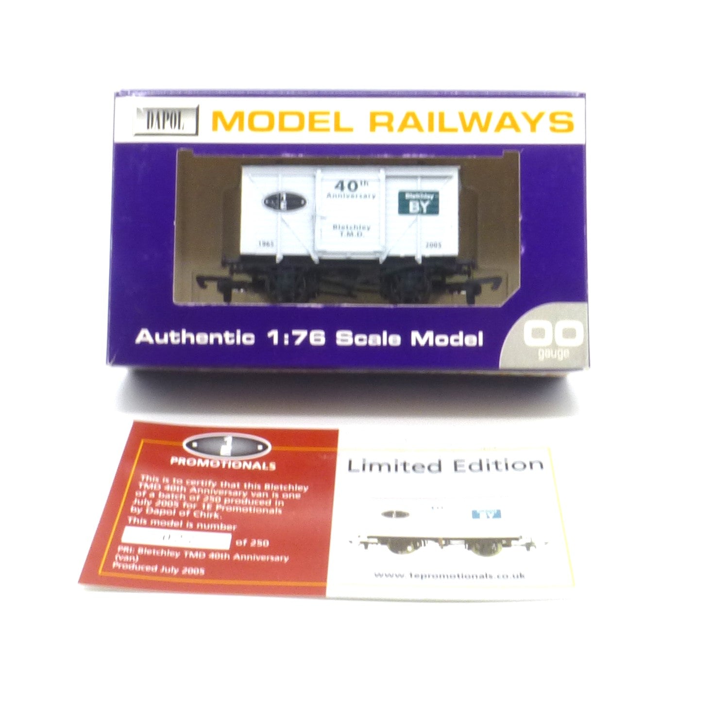 Bletchley TMD 40th Van