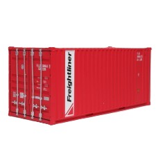 Container - Freightliner Red 20ft - OO