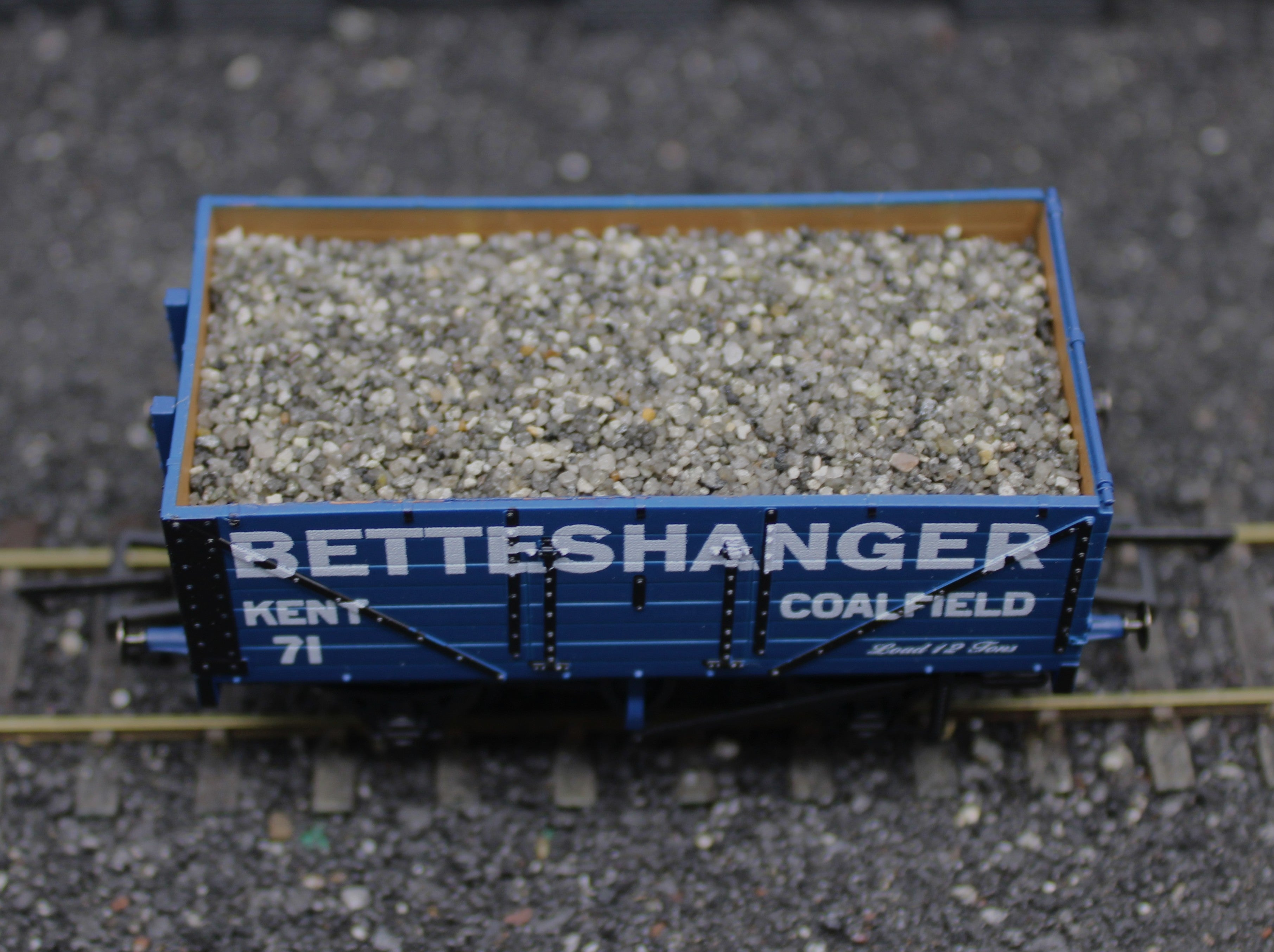 Wagon Load - Dark Grey Ballast